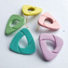 Odell aretes artesanales de colores para la primavera - Imagen 8