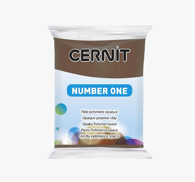 Arcilla polimérica Cernit Marron 56 g – Taajo